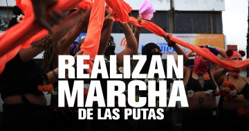 Realizan la 12va edición de la Marcha de las putas