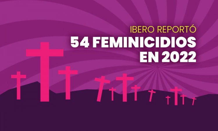 Reporta IBERO 54 feminicidios en Puebla durante 2022