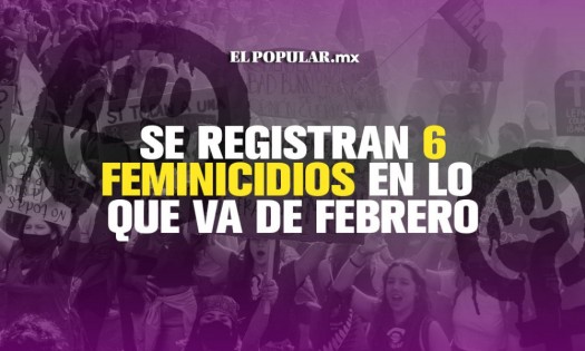 Se registran seis posibles feminicidios en Puebla en lo que va de febrero