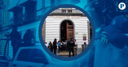 Líder del Congreso de Puebla anuncia blindaje por 8M