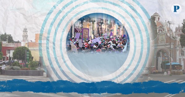 Denuncian agresiones por parte de hombres a mujeres durante marcha del 8M