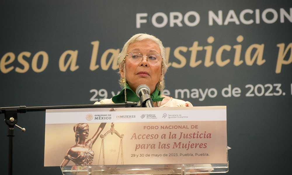 No queremos mujeres en la cárcel por abortar: Olga Sánchez Cordero