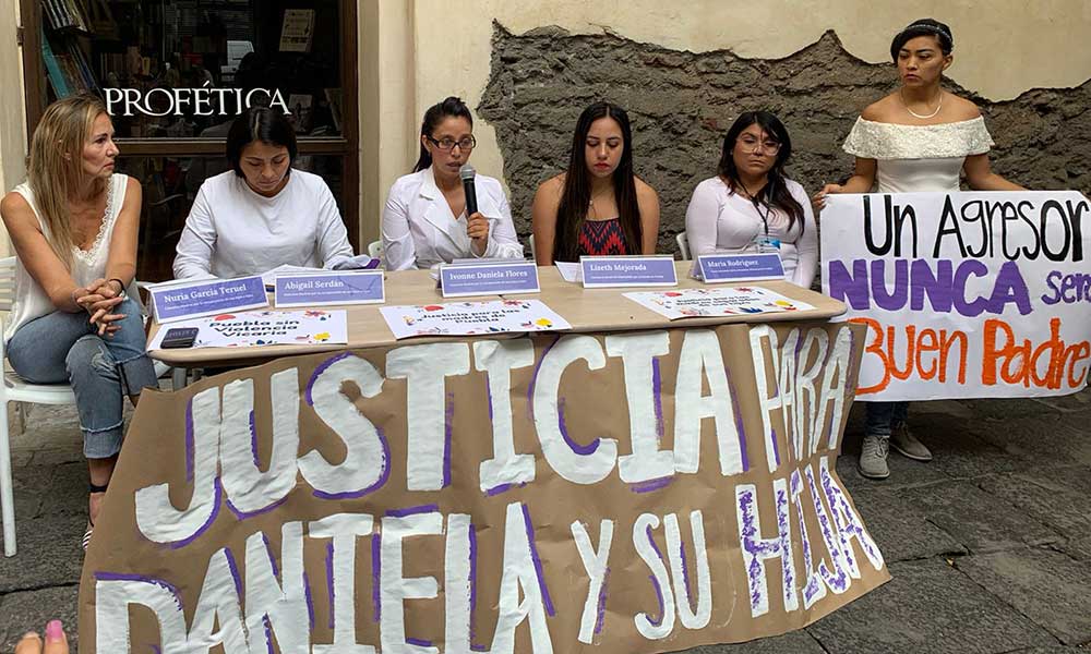 Daniela Flores exige perspectiva de género para su caso de violencia vicaria