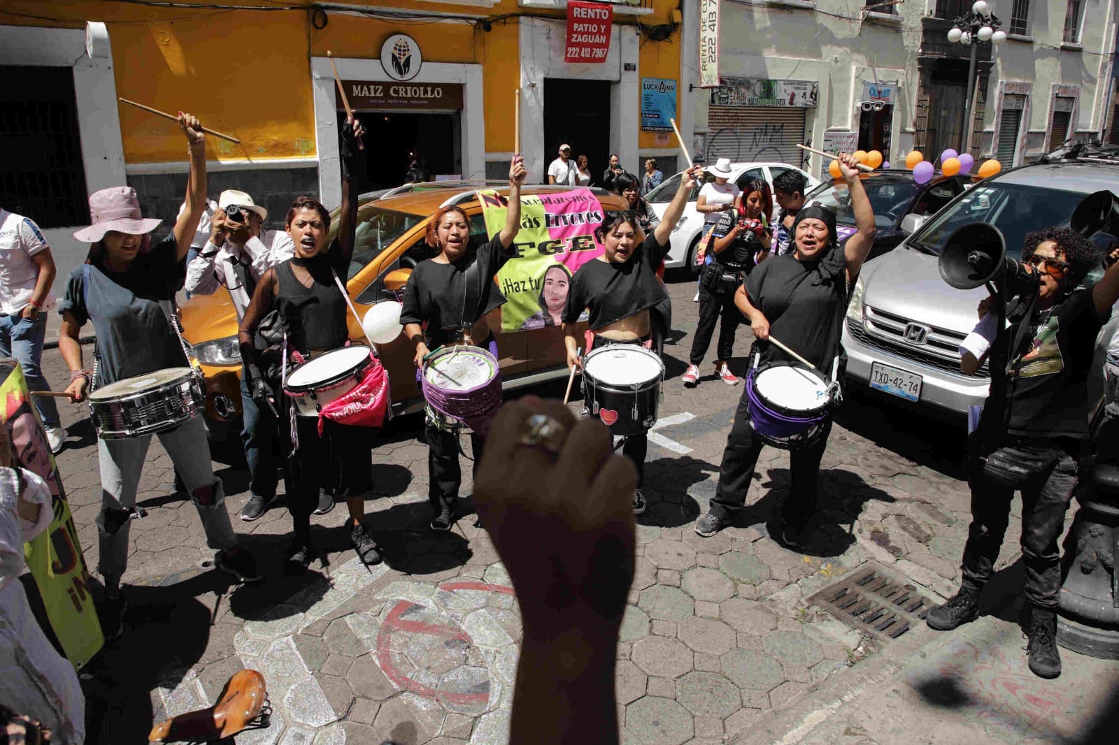 familiares y amigos de Paulina Camargo realizaron una manifestación para exigir justicia por su desaparición