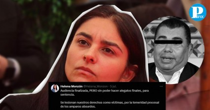¡Sin sentencia! Concluye la audiencia de López Zavala por violencia familiar contra Cecilia Monzón