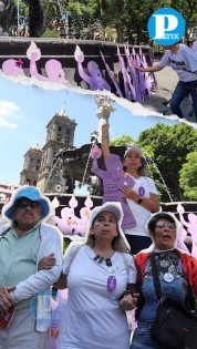 En honor a Paulina Camargo; organizan homenaje en el zócalo de Puebla 