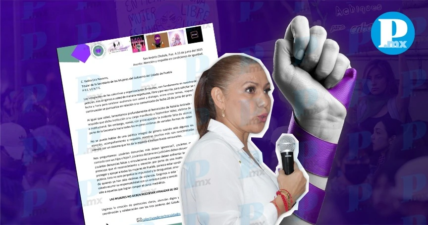 Colectivas feministas acuerdan mesas de trabajo con la Secretaría de las Mujeres en Puebla