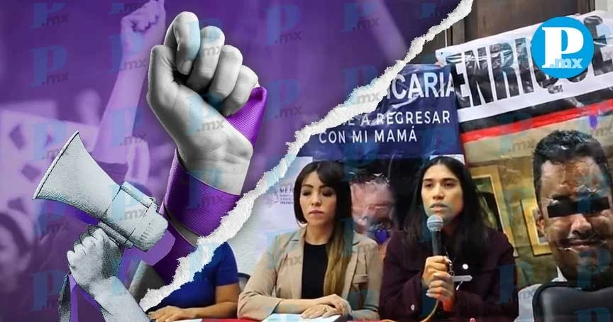 Colectivas feministas y familiares de Angélica Luna Jiménez se manifestaron para exigir justicia