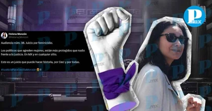 Helena Monzón continúa exigiendo justicia por el feminicidio de su hermana Cecilia 