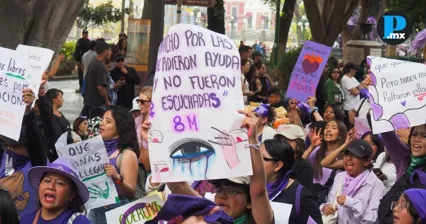 Pol&iacute;ticas y funcionarias se suman a marcha del 8M en Puebla