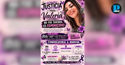 Agrupaci&oacute;n feminista convoca marcha por Karla Valeria para exigir justicia en Puebla