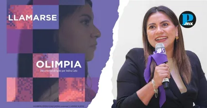 Olimpia Coral Melo anunci&oacute; proyecciones especiales de &ldquo;Llamarse Olimpia&rdquo; en Puebla antes de su estreno en Netflix.