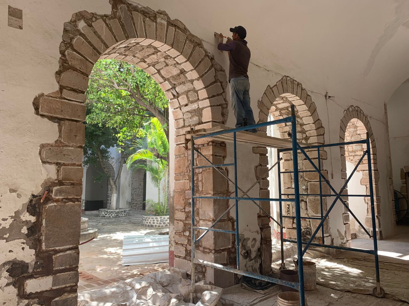 Parroquia de San Agustín Obispo, Chiautla, Puebla. Foto: Thelma Gómez