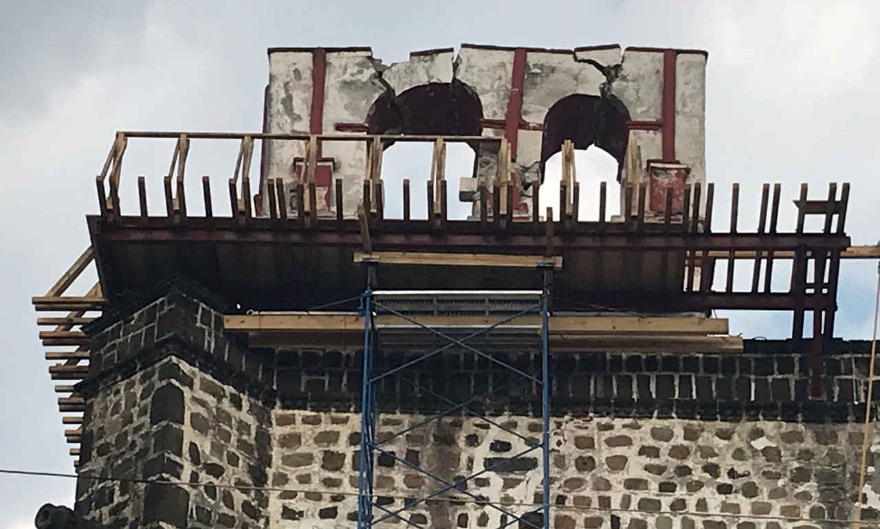 Templo y ex Convento de la Asunción de Nuestra Señora en Tochimilco, Puebla. Foto: Christian Palma Montaño