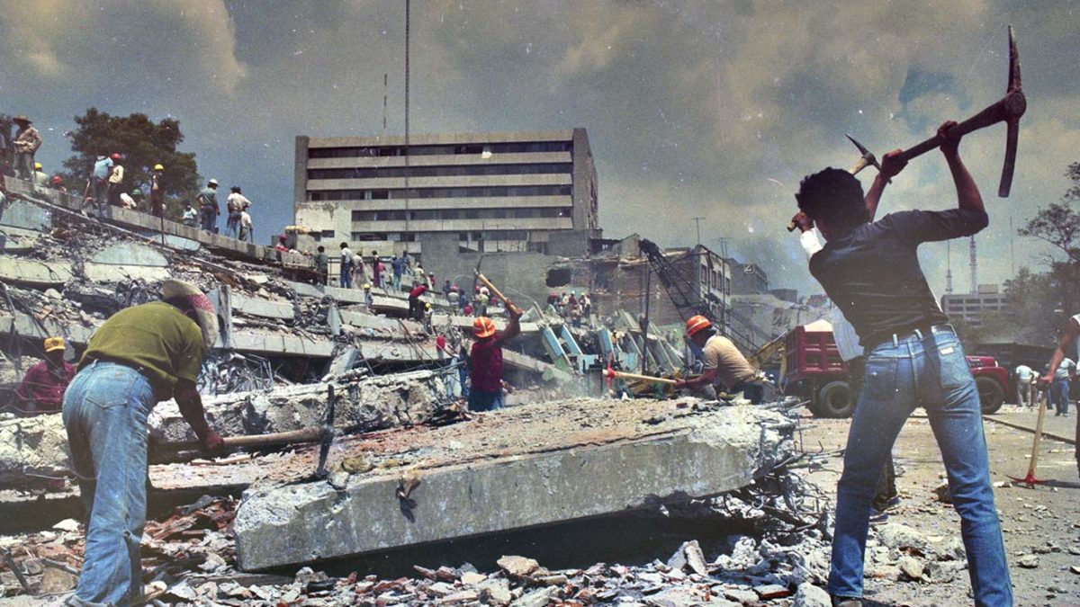 El 19 de septiembre todos los mexicanos recuerdan la catástrofe que fue el terremoto del año 1985