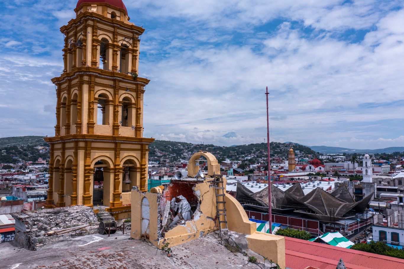 Templo y ex convento de Santo Domingo de Guzmán, Izúcar de Matamoros, Puebla. Foto: Christian Palma Montaño.