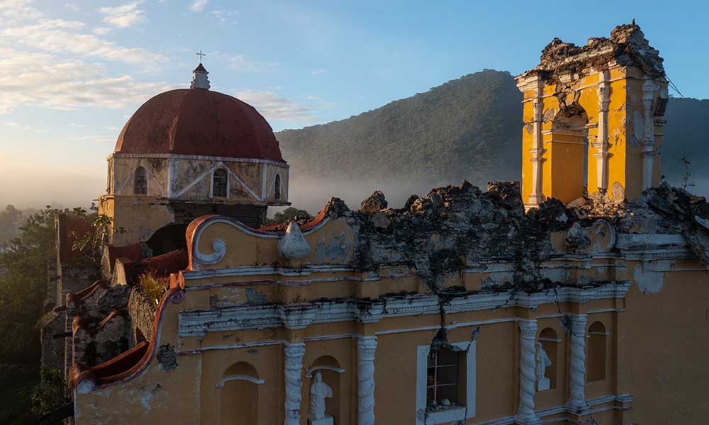 Tempo de Santiago Apóstol en Atzala, Puebla. Foto: Christian Palma Montaño.