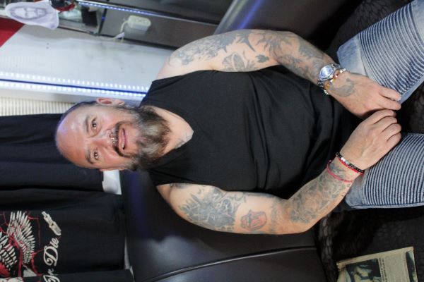 Gabriel Moreno, "El gusano" tatuador poblano