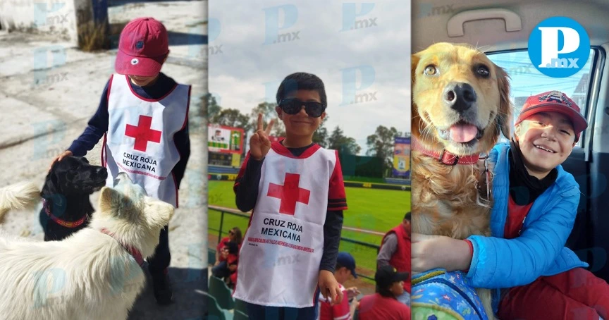 Laura, paramédico de la Cruz Roja que inspira a su hijo a salvar vidas