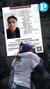 David Chapuli desapareció en Coronango; su madre pide ayuda para encontrarlo