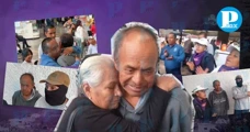 Tras 14 años desaparecido, Venancio se reencuentra con su familia en Puebla