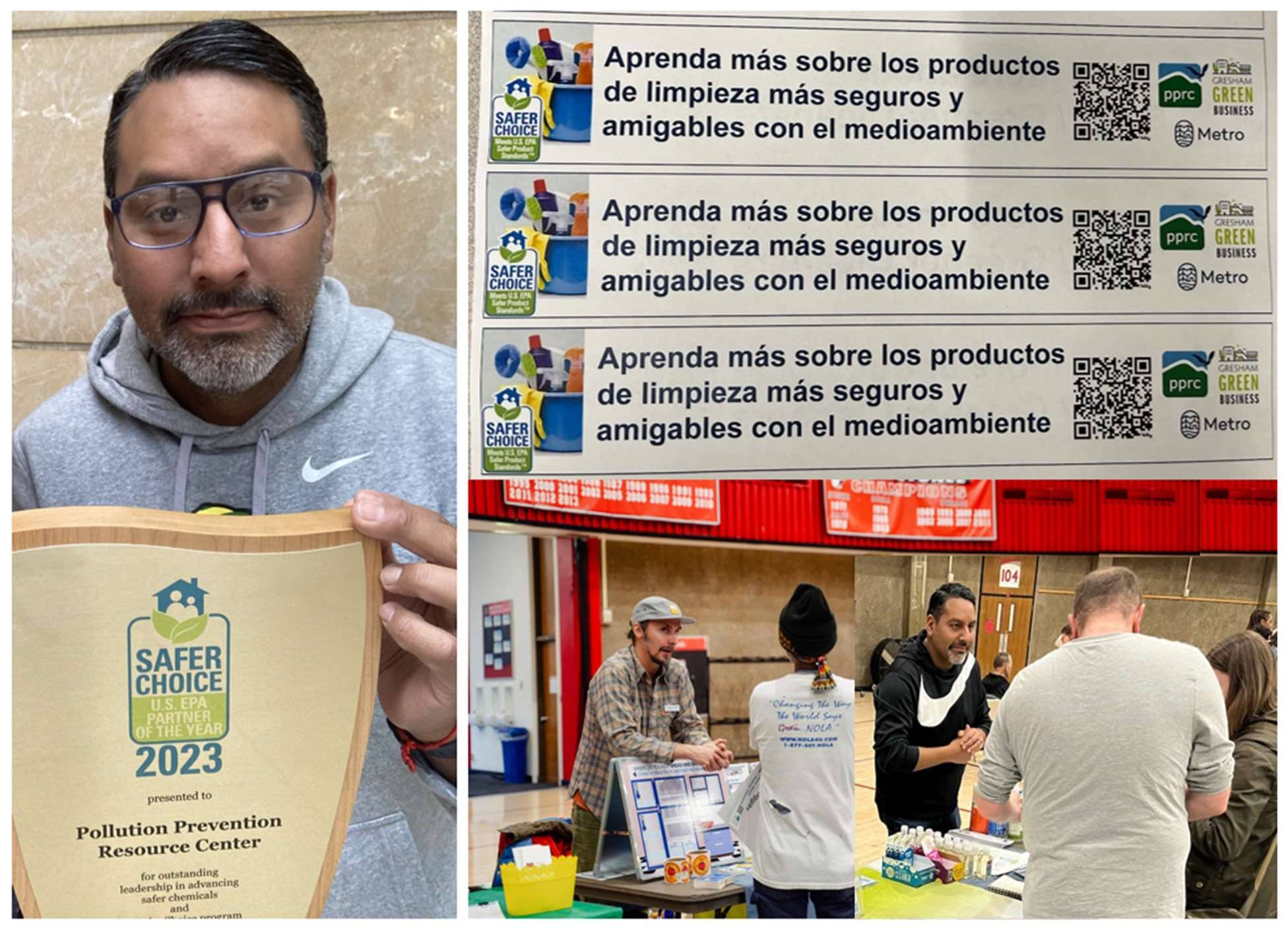 Safer Choice: La misión de Angel Contreras en la promoción de la seguridad en la limpieza