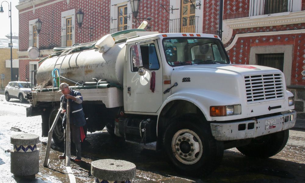 aumenta el precio de las pipas de agua en Puebla 