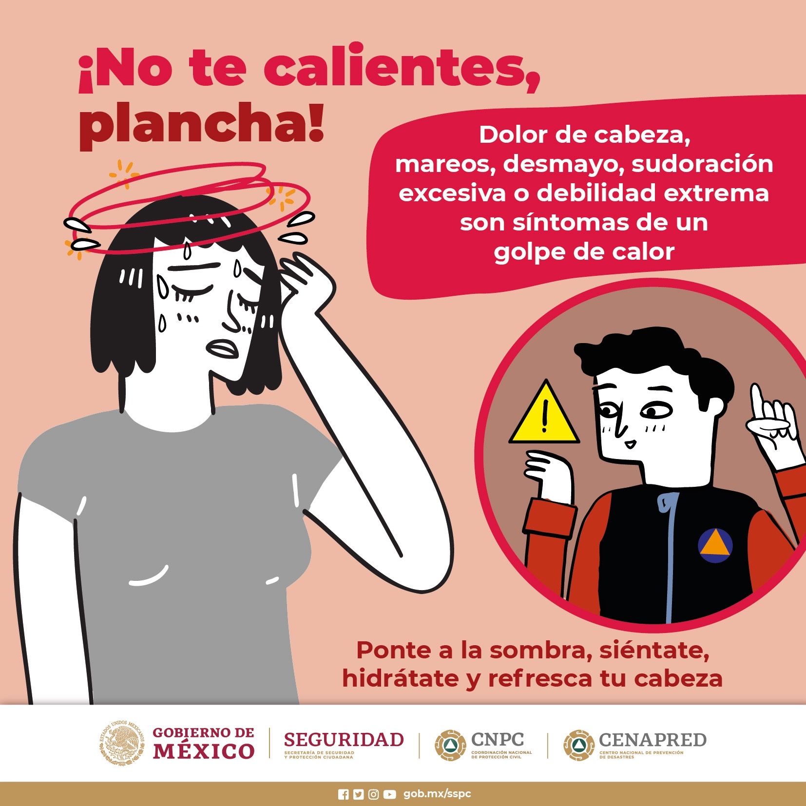 Recomendaciones ante un golpe de calor