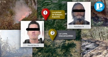 FGE detiene David y Anselmo por provocar incendios en Aquixtla e Ixtacamaxtitlán