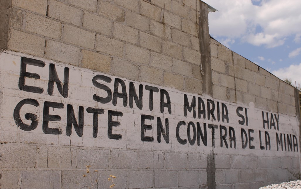 Rechazo de las comunidades a la mina
