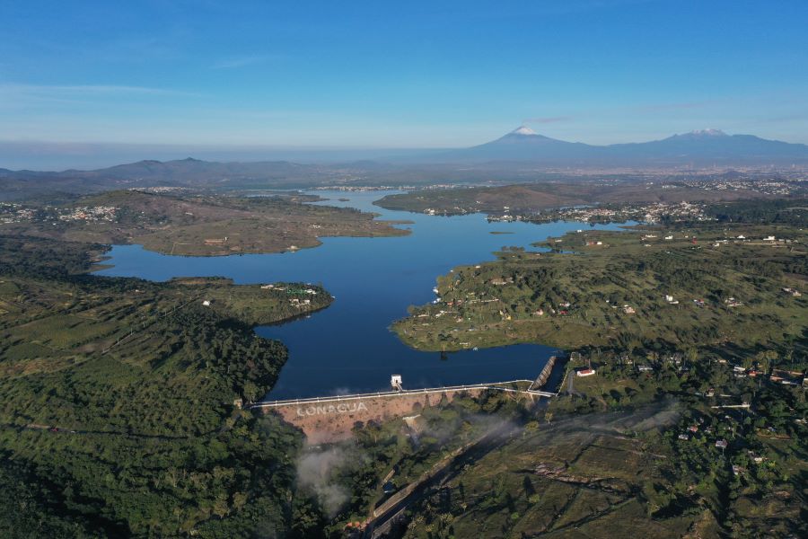 Presa de Valsequillo. Foto: EsImagen y CONAGUA