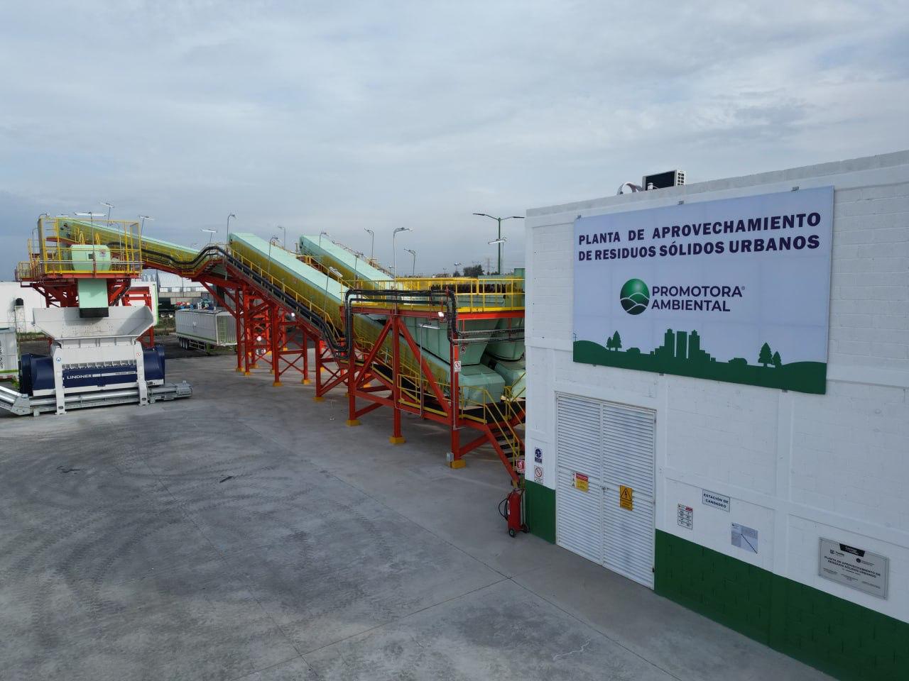 Planta de aprovechamiento de residuos. Foto: Cortesía 