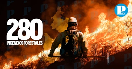 Puebla registra 280 incendios forestales en lo que va del 2025