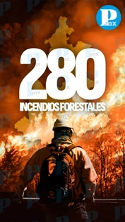 Puebla registra 280 incendios forestales en lo que va del 2025