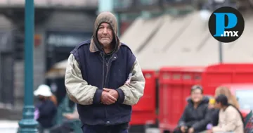 El frente frío viene acompañado de lluvias fuertes e intermitentes