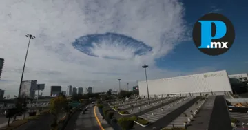 El gobierno del estado explicó que este tipo de nubes se llaman “cavum” o nubes perforadas