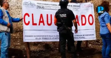 Detectan irregularidades y clausuran mina ilegal en Zacatl&aacute;n