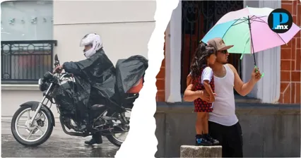 Clima en Puebla: prev&eacute;n lluvias de hasta 150 mm y temperaturas de 40 grados