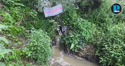 Sin permisos ni tratamiento: clausuran cuatro descargas que llegaban al Atoyac