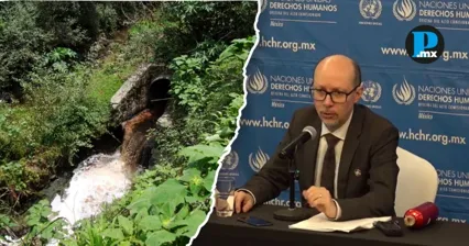 Marcos Orellana, relator especial de la ONU, document&oacute; la contaminaci&oacute;n t&oacute;xica que persiste en la cuenca del Atoyac.