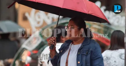 &iquest;Vas a salir? Puebla tendr&aacute; lluvias intensas, fr&iacute;o y viento este lunes