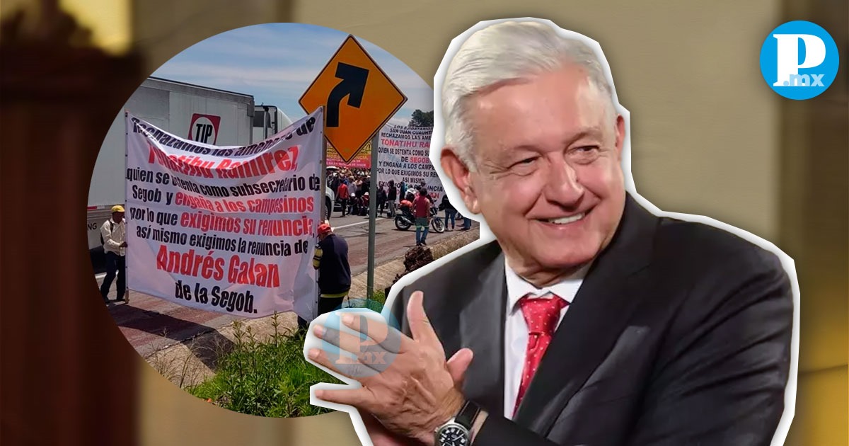 AMLO sobre manifestación en la autopista México-Puebla