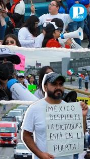 Durante tres horas trabajadores del Poder Judicial bloquearon la Atlixcáyotl