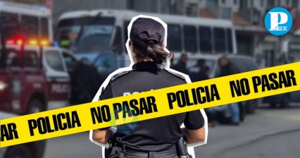 Patrulla se pasa el alto y atropella a papá e hijo en Amozoc