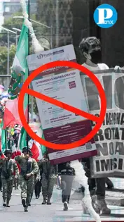 Fracasa protesta contra parquímetros en el Desfile del 5 de Mayo en Puebla