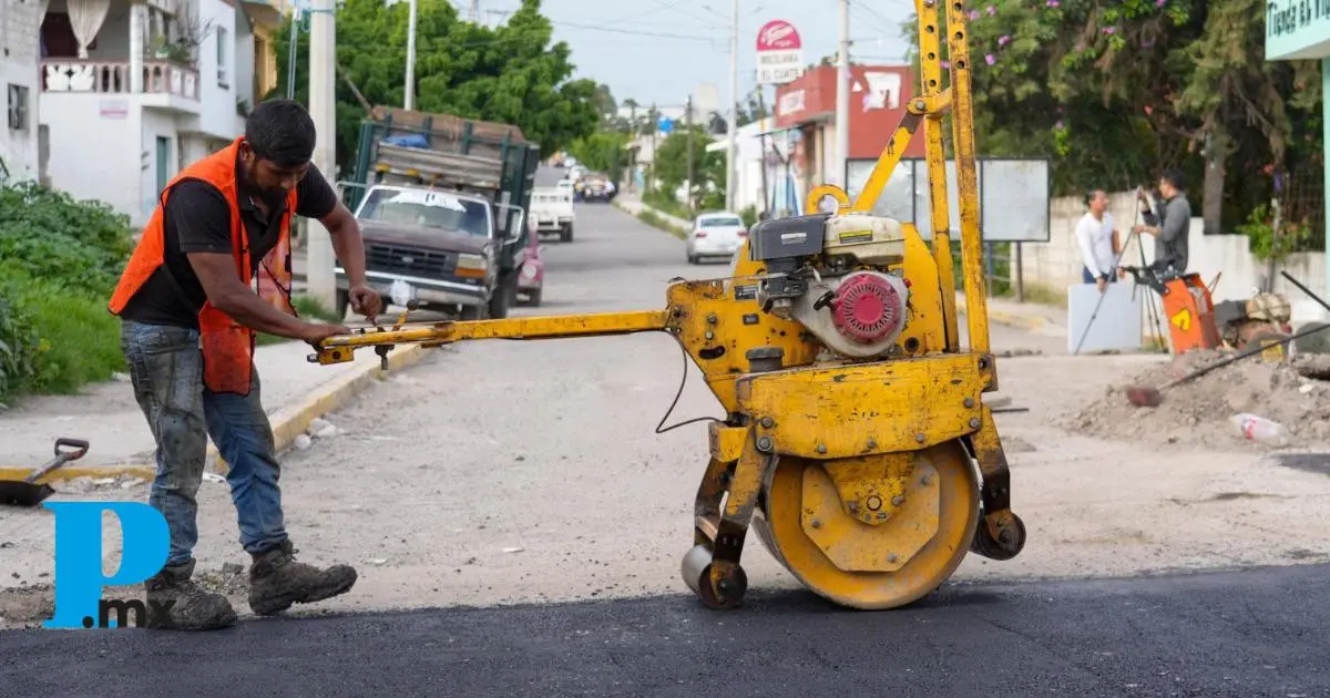 Ayuntamiento de Puebla intensifica campaña de bacheo en juntas auxiliares