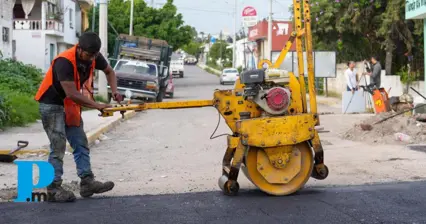 Ayuntamiento de Puebla intensifica campaña de bacheo en juntas auxiliares