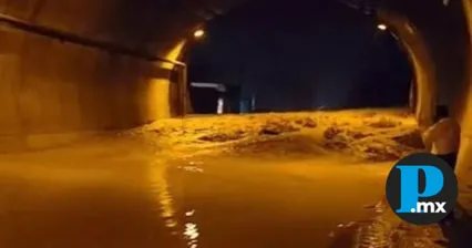 El incidente ocurrió a la altura del municipio de Huauchinango, en la Sierra Norte de Puebla