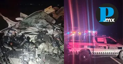 Agentes de la Fiscalía General de Justicia del Estado realizaron las primeras investigaciones para determinar las causas del accidente