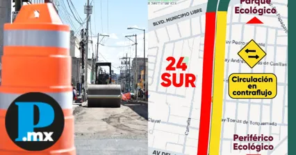 Planifica tu ruta: cierran parcialmente la 24 Sur por trabajos de rehabilitaci&oacute;n